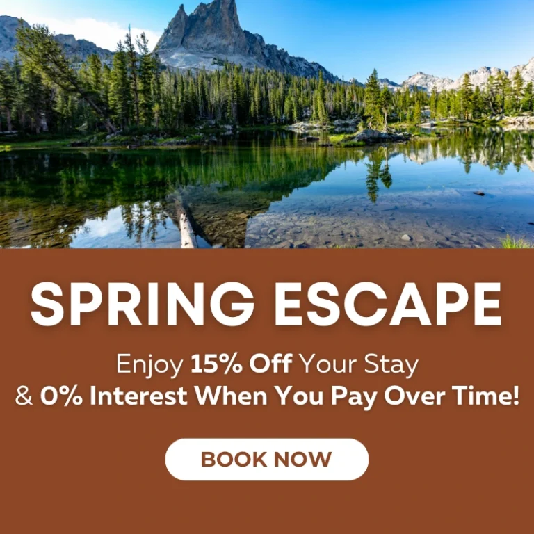 Spring Escape offer at Mountain Valley Lodge in Hailey, ID